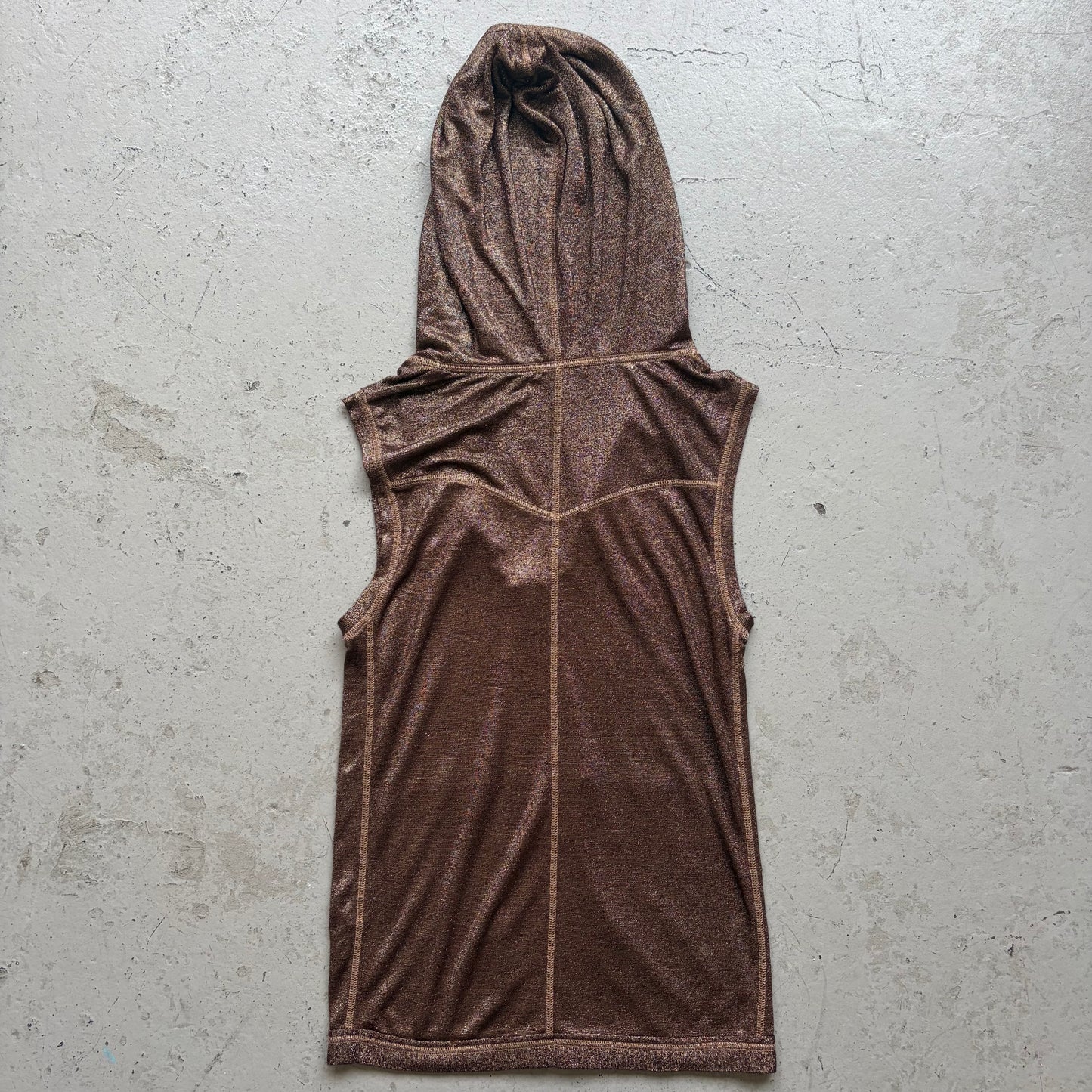 Tornado Mart Sleeveless Zip Up Hoodie (S)