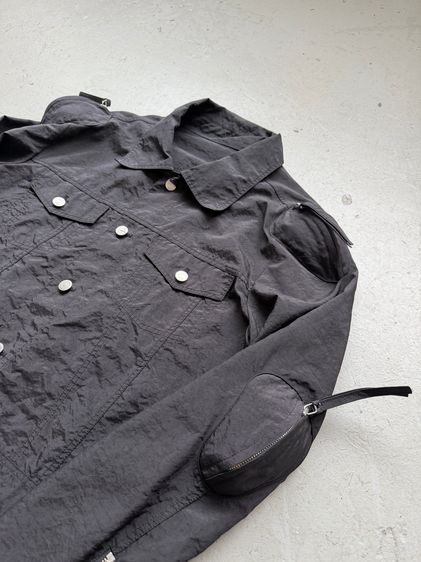 Kanghyuk 2021 Collection 9 Black Padded Jacket (L)