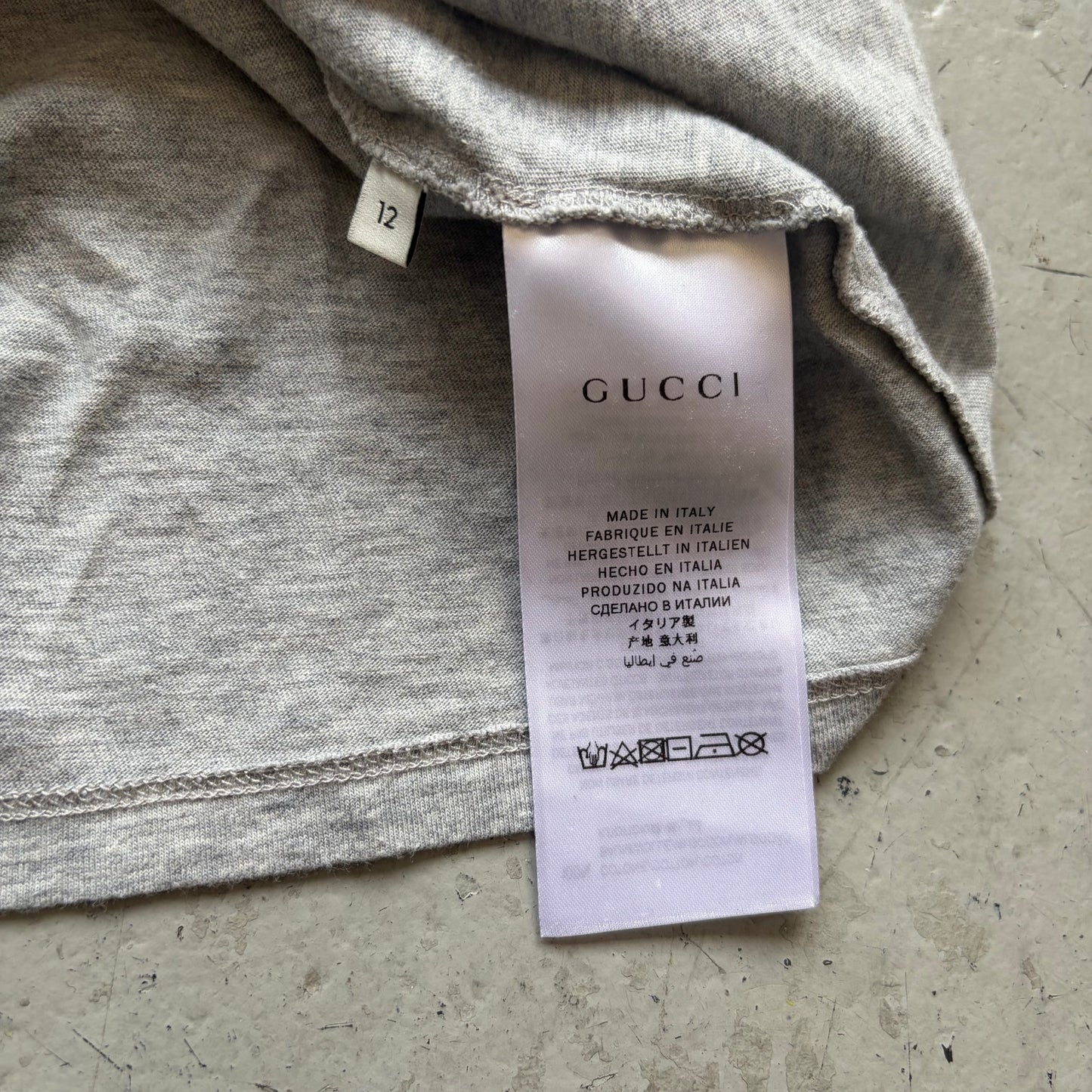 Gucci Grey Graphic Long Sleeve Shirt (12)