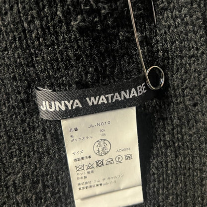 Junya Watanabe Black Hooded Scarf (OS)