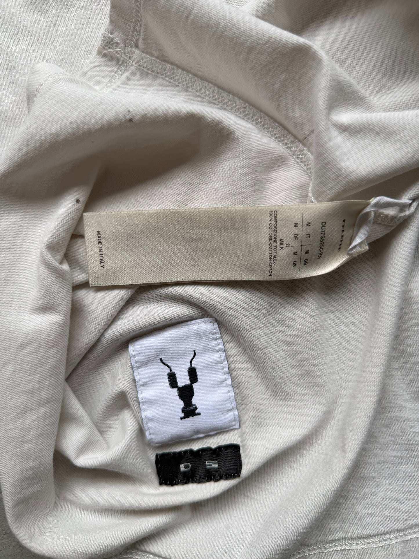 Rick Owens Drkshdw SS17 Milk Level T (M)