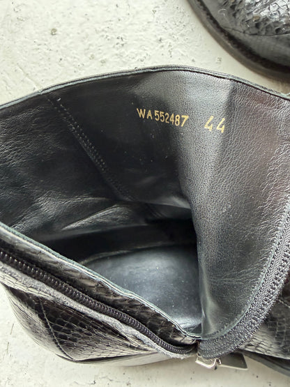 Saint Laurent Paris Python Ankle Boots (44)