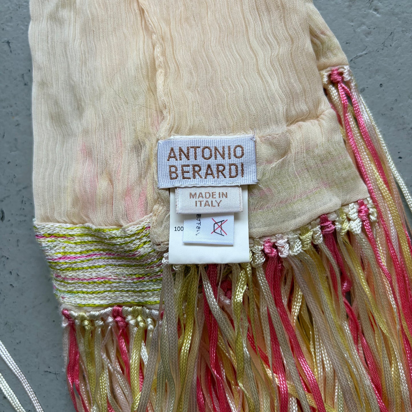 Antonio Beradi Silk Scarf (OS)