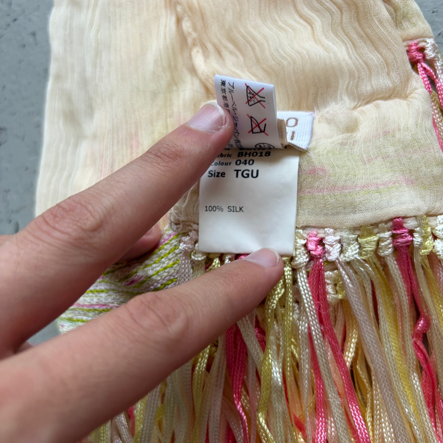 Antonio Beradi Silk Scarf (OS)