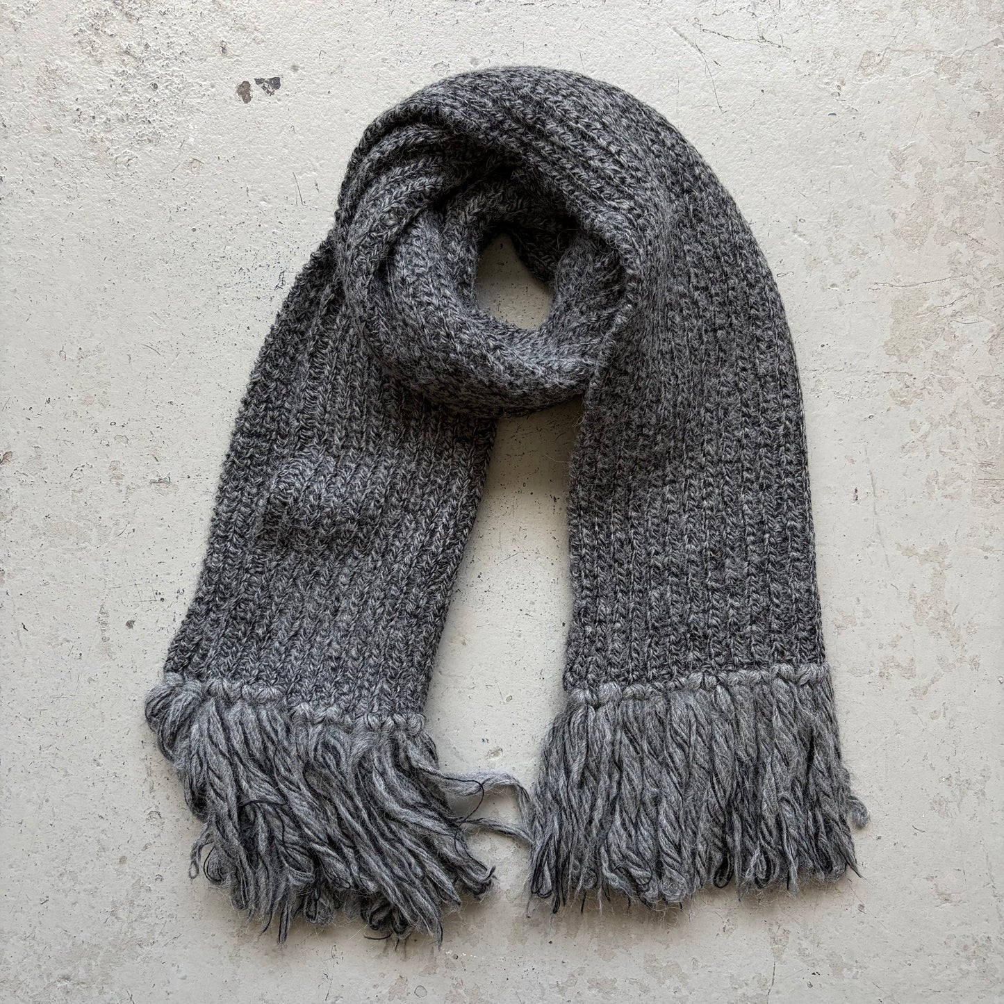 Junya Watanabe Wool Charcoal Scarf (OS)