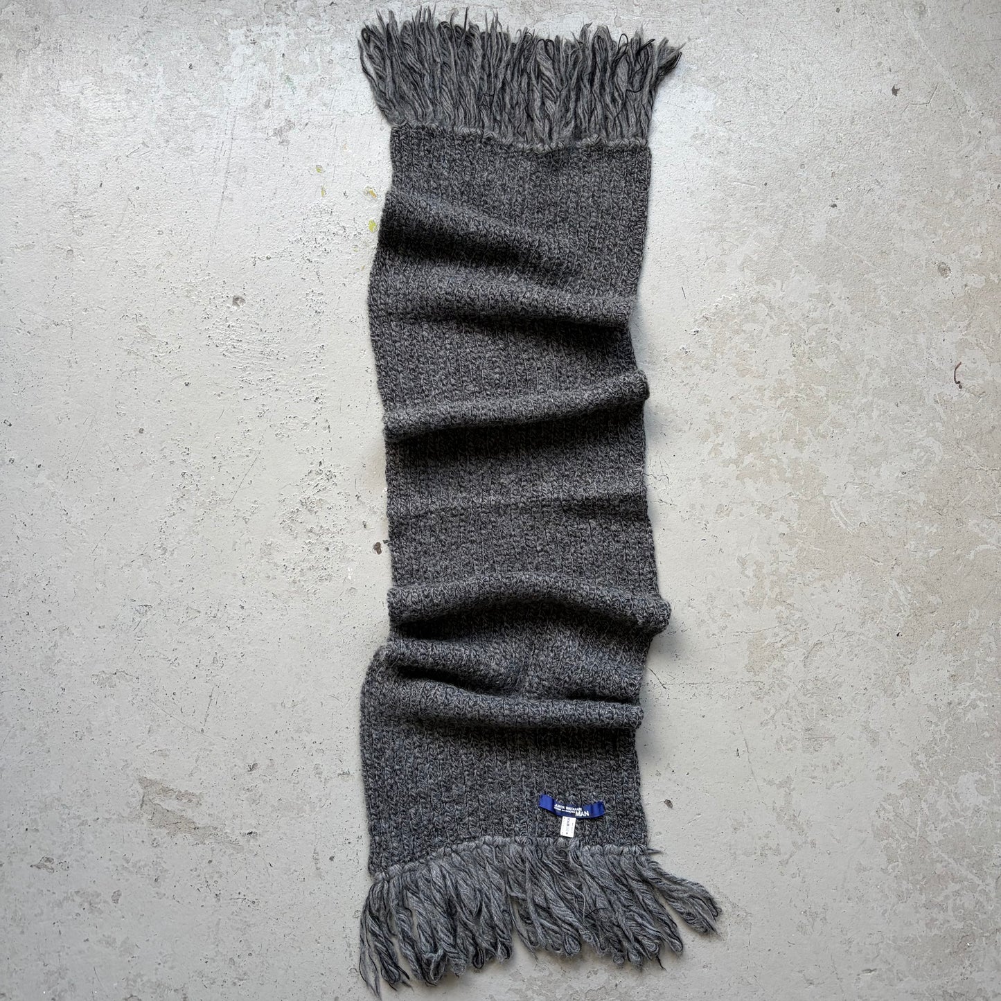 Junya Watanabe Wool Charcoal Scarf (OS)