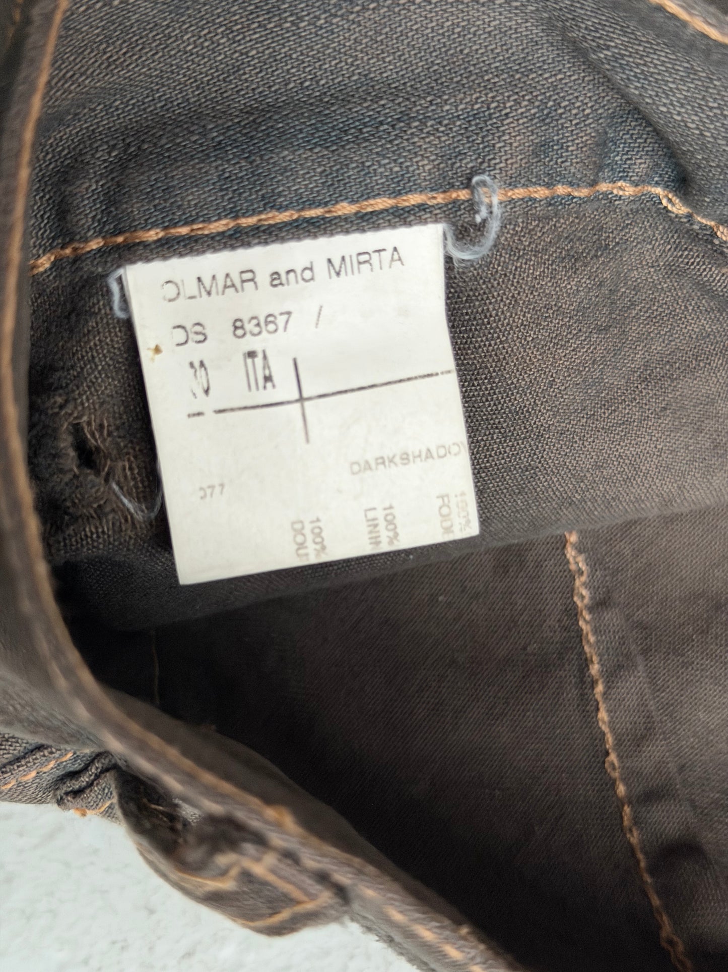 Rick Owns FW06 Sanded Spiral Cut Flare Denim (30)