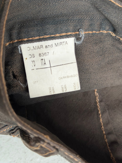 Rick Owns FW06 Sanded Spiral Cut Flare Denim (30)