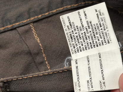 Rick Owns FW06 Sanded Spiral Cut Flare Denim (30)