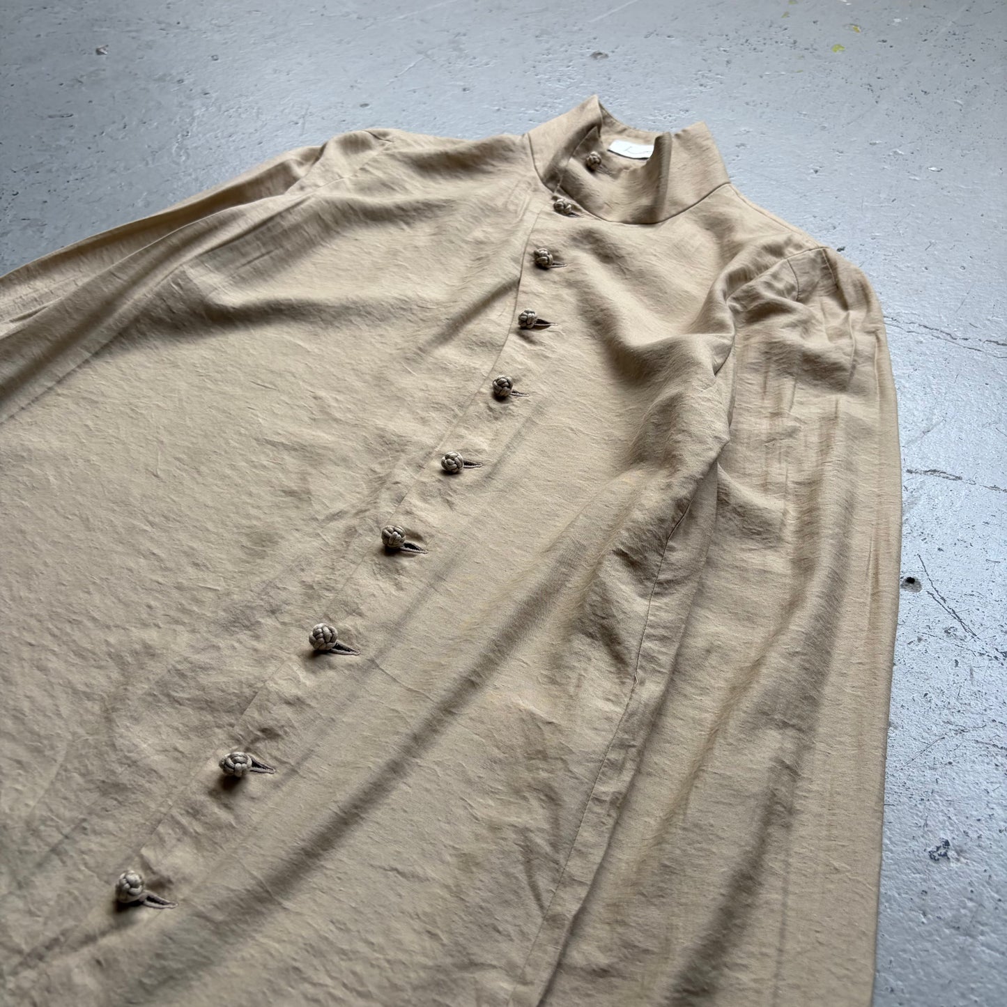 Lautashi Assymetrical Button Up Shirt (1)