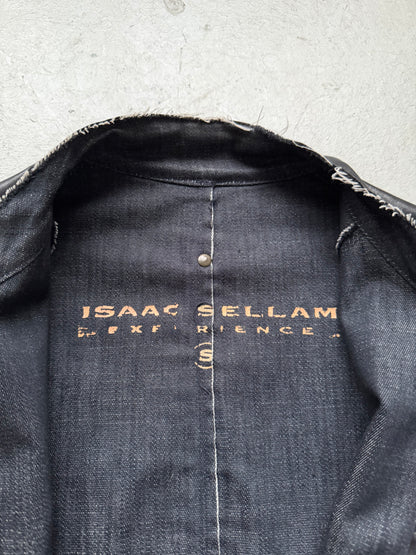Isaac Sellam Distressed Leather Jacket (S)