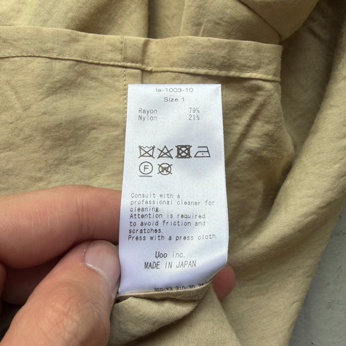 Lautashi Assymetrical Button Up Shirt (1)