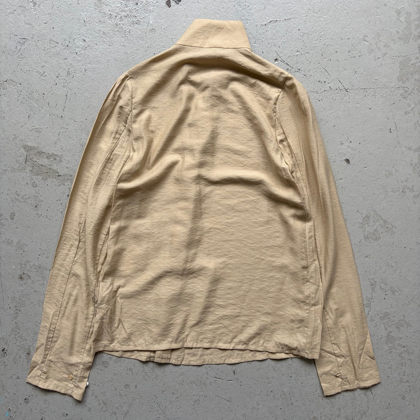 Lautashi Assymetrical Button Up Shirt (1)