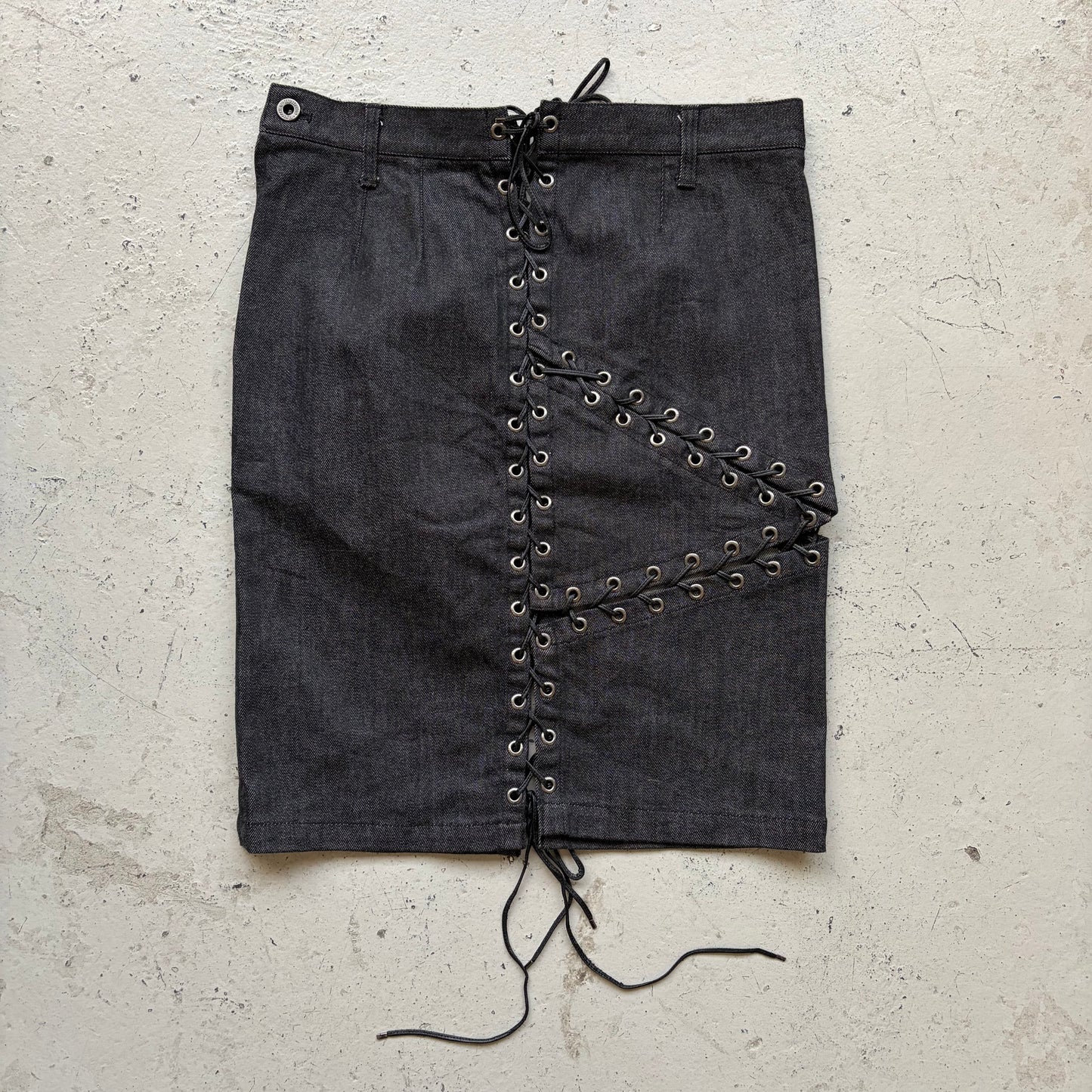 Hysteric Glamour Hysterics Denim Lace Skirt (M)