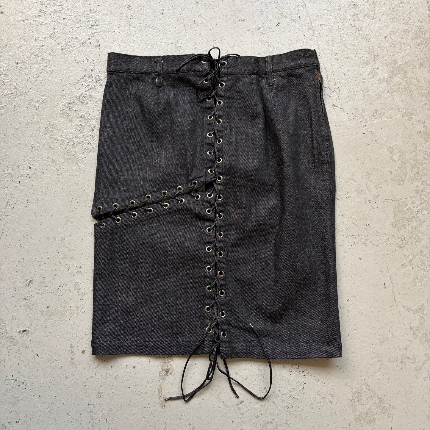 Hysteric Glamour Hysterics Denim Lace Skirt (M)