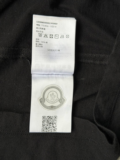Rick Owens X Moncler Black Logo Long Sleeve (M)
