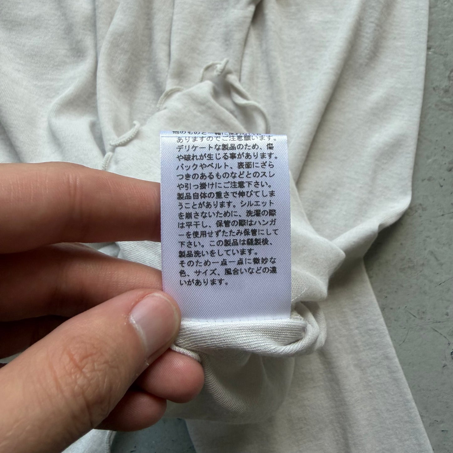 Three Dots Grey Long Sleeve Shirt  (S)
