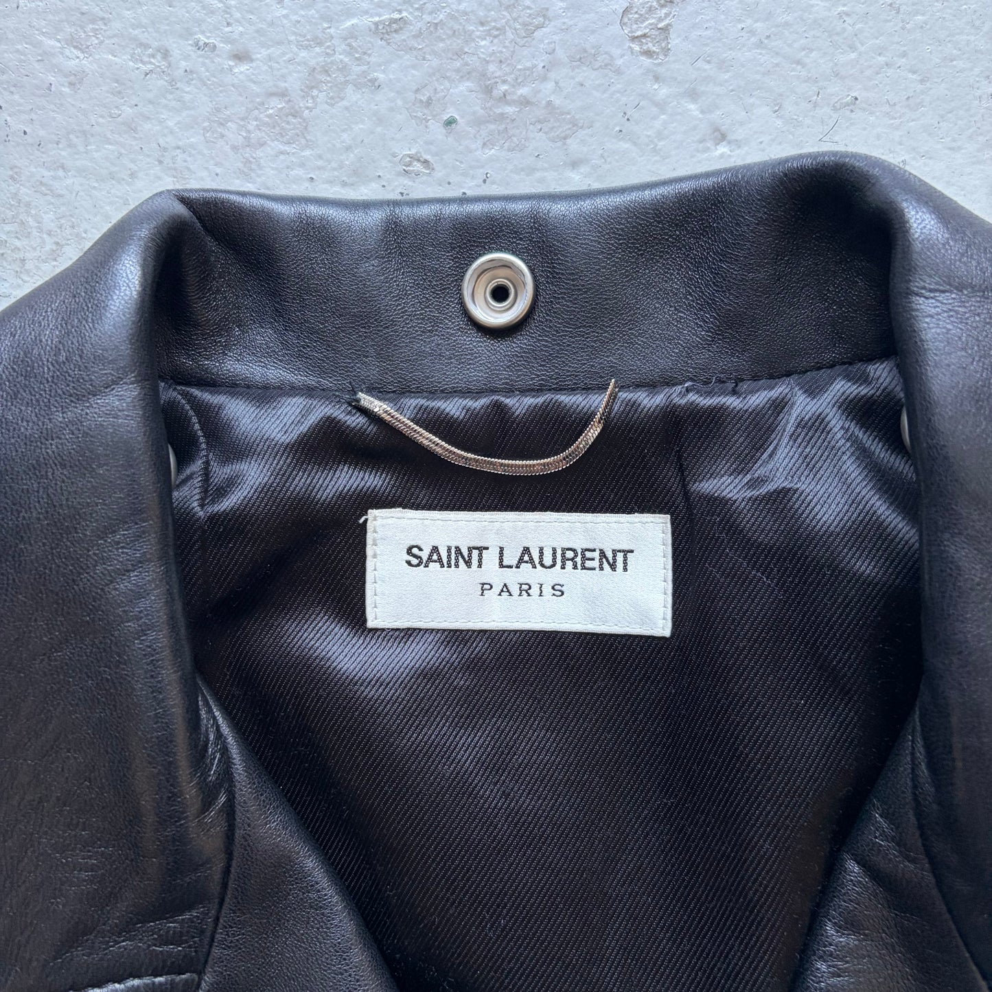 Saint Laurent Paris 2016 L01 Leather Jacket (48)