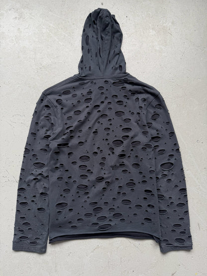 Acne Studios Distressed Double Layer Hoodie (S)