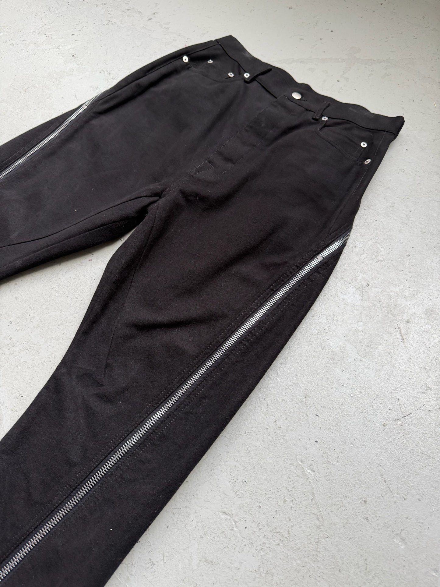 Rick Owens Bolan Banana Cut Cotton Pants (31)