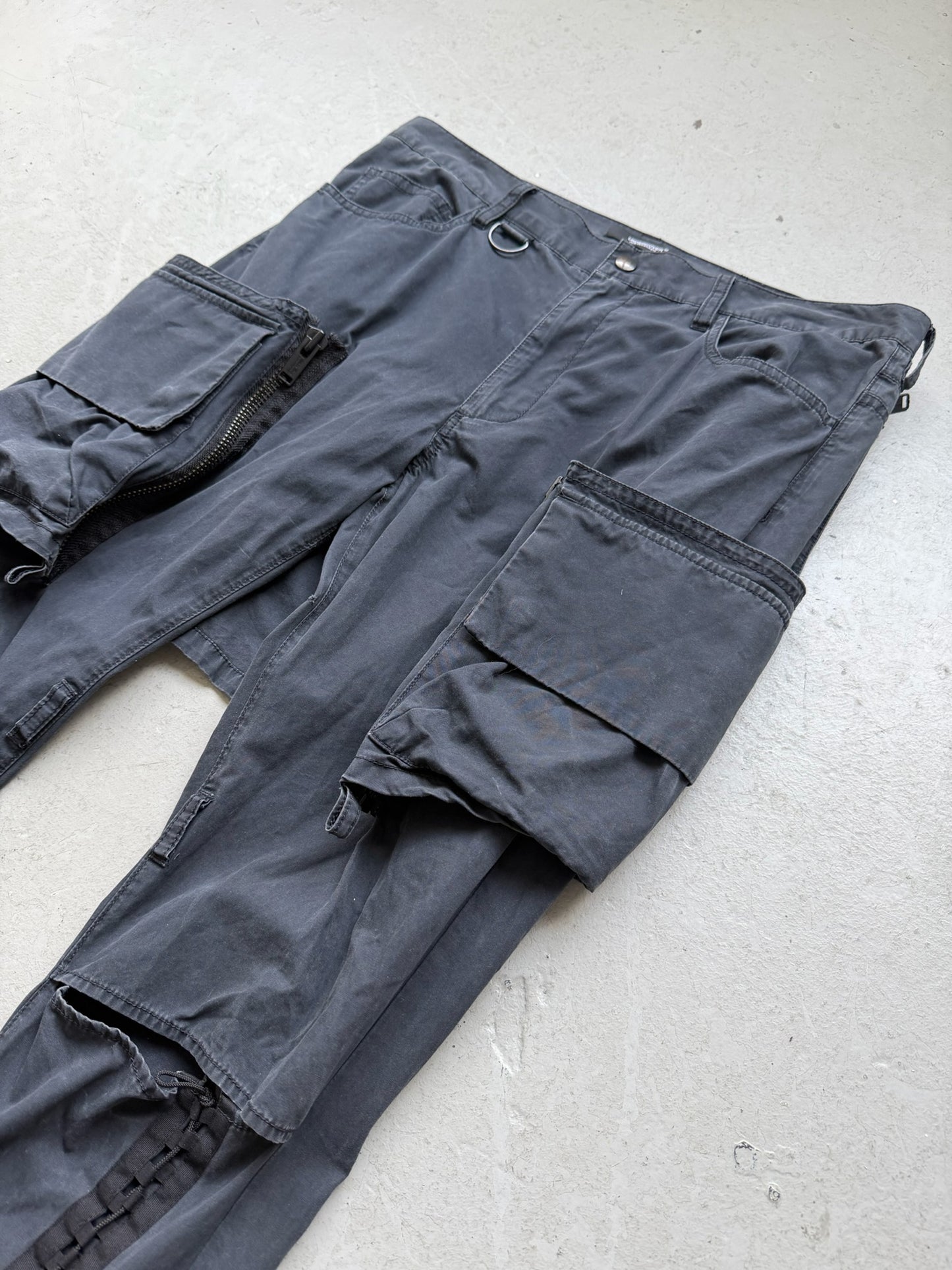 Undercover New Warrior 19SS Aviator Bondage Strap Pants (30)