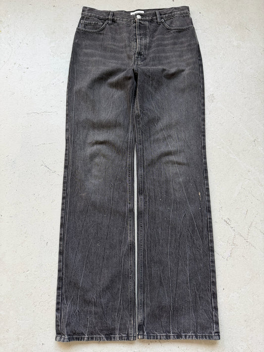 Balenciaga Paint Splatter Grey Wash Denim (33)