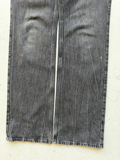 Balenciaga Paint Splatter Grey Wash Denim (33)