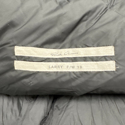 Rick Owens FW19 Larry Long Puffer Scarf (OS)