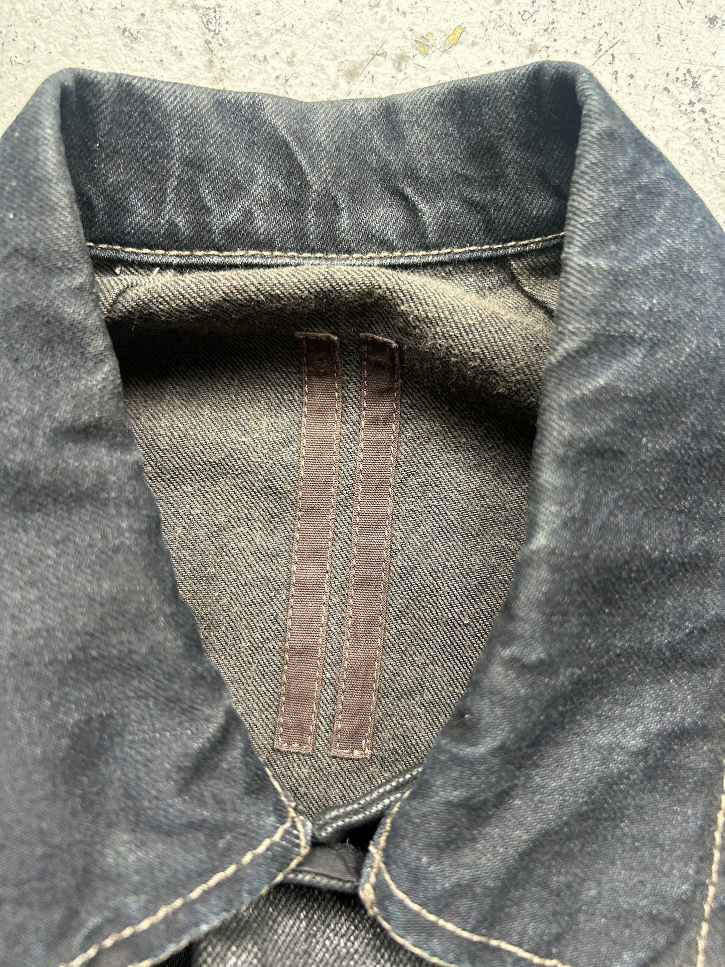 Rick Owens DRKSHDW Sample Giacca Denim Worker Jacket (M)