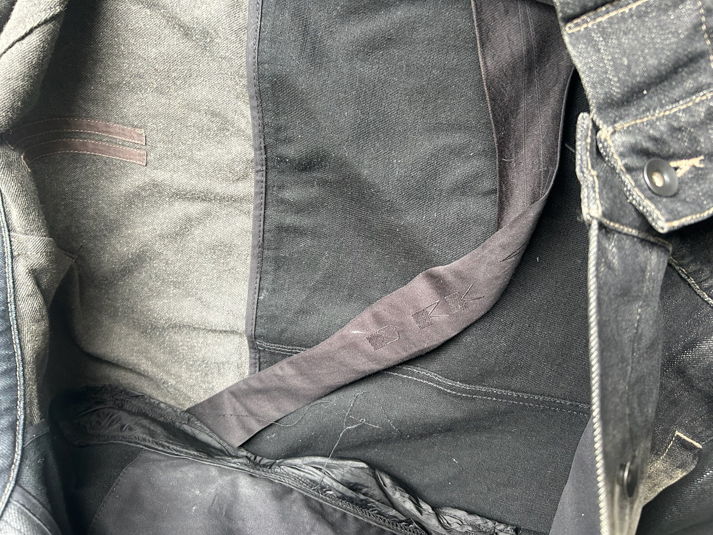 Rick Owens DRKSHDW Sample Giacca Denim Worker Jacket (M)