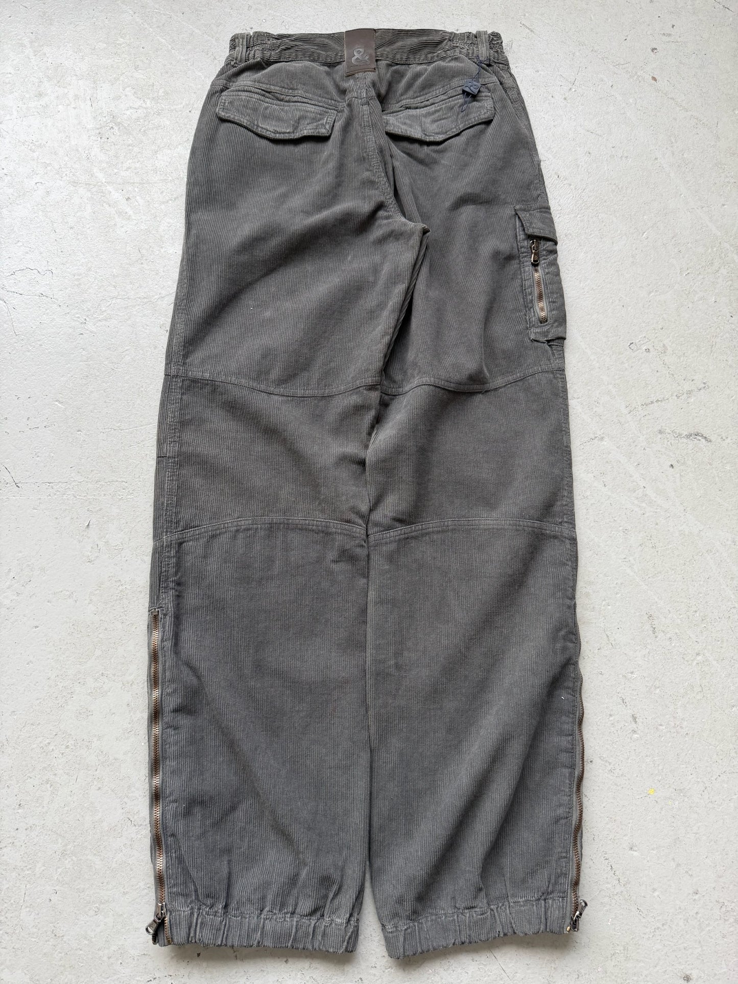 Dolce & Gabbana Dark Green Corduroy Bottoms (46)