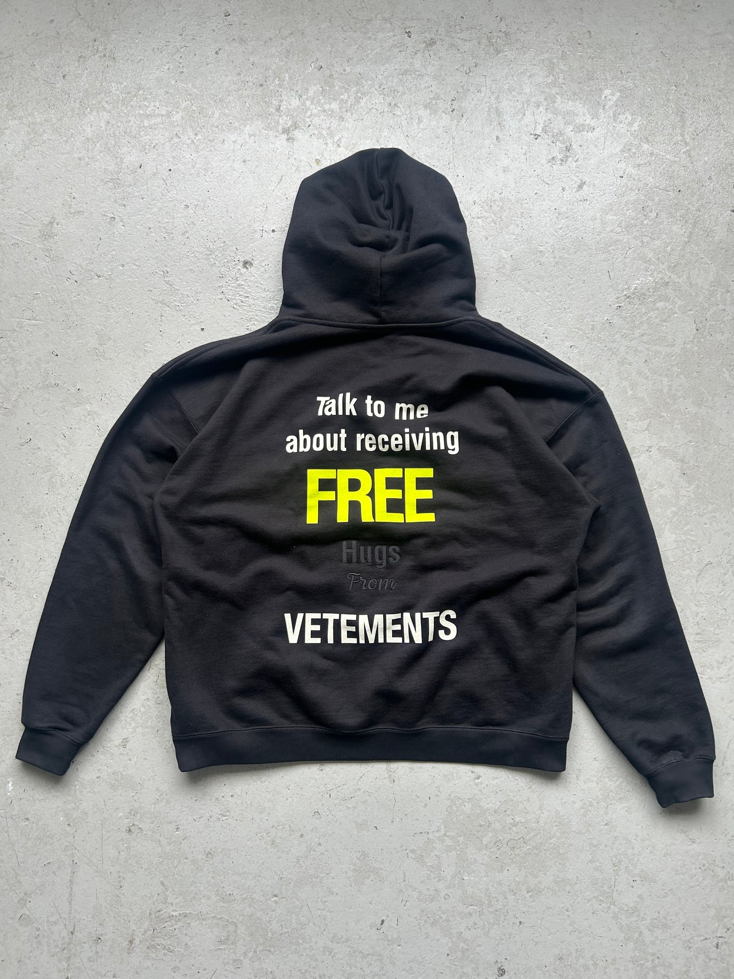 Vetements If You Were Waiting For A Sign Hoodie (M)