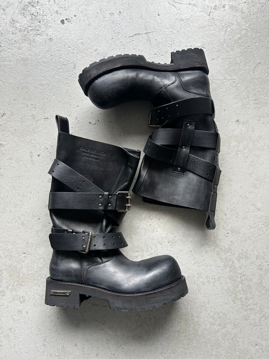 Balenciaga Venom Runway High Boots (46)
