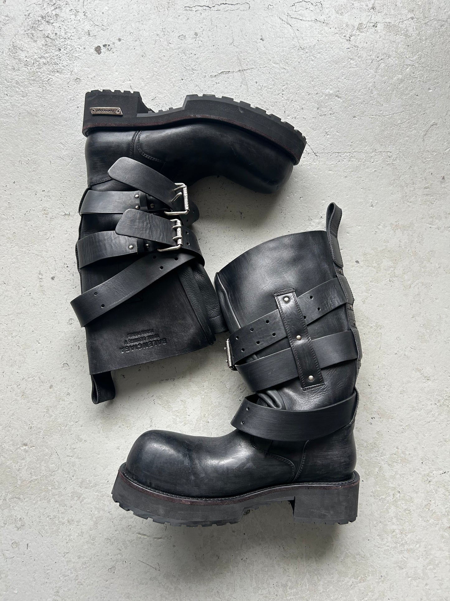 Balenciaga Venom Runway High Boots (46)