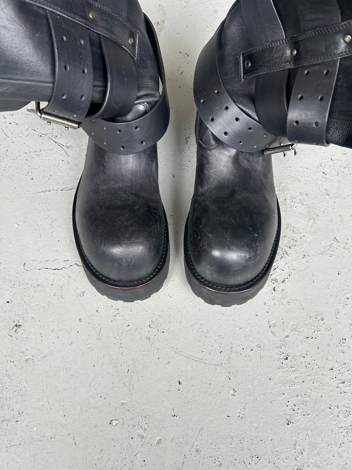 Balenciaga Venom Runway High Boots (46)