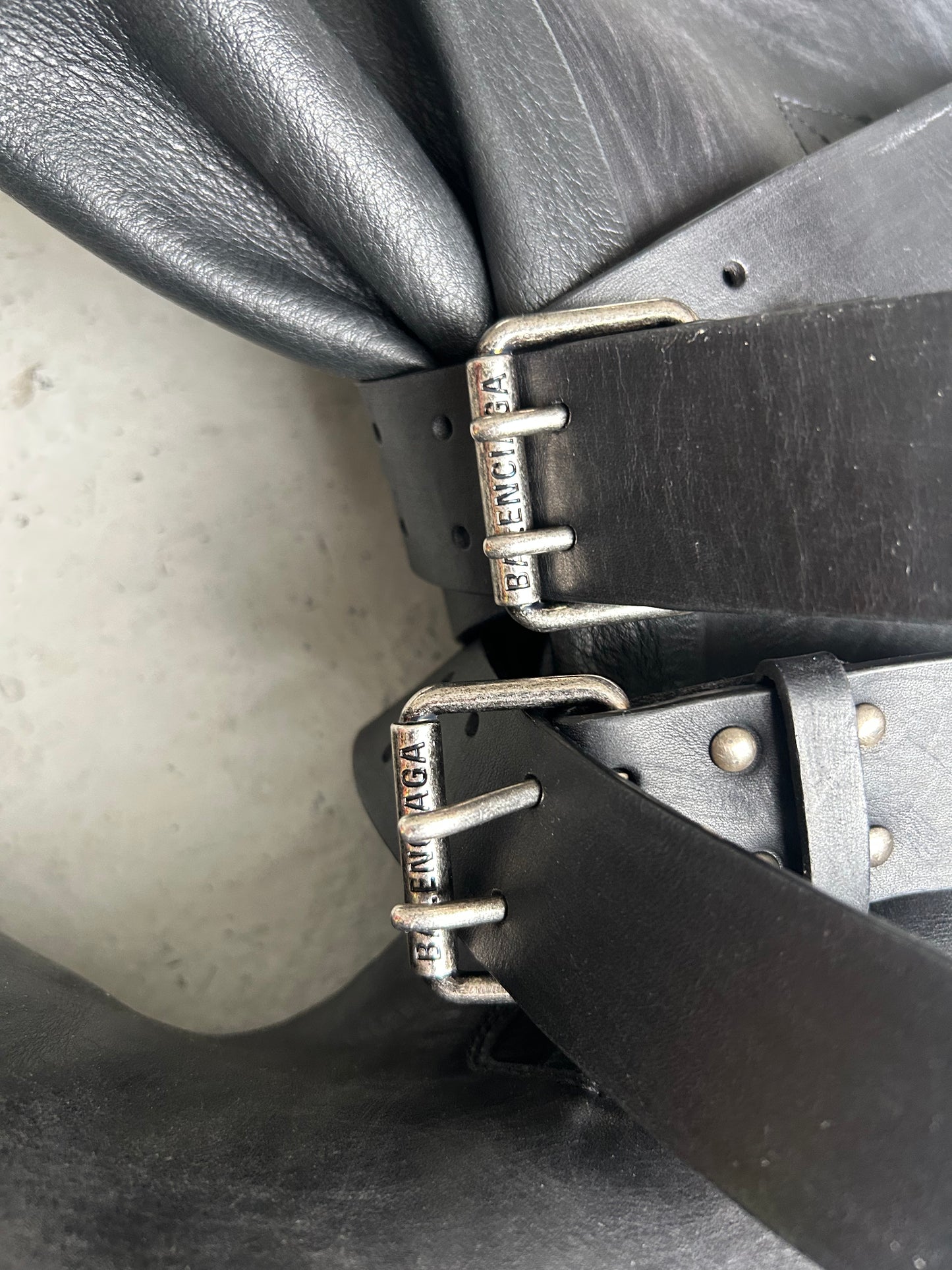 Balenciaga Venom Runway High Boots (46)