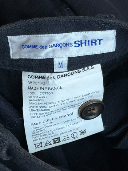 Comme Des Garcons Shirt Navy Cotton Trousers (M)