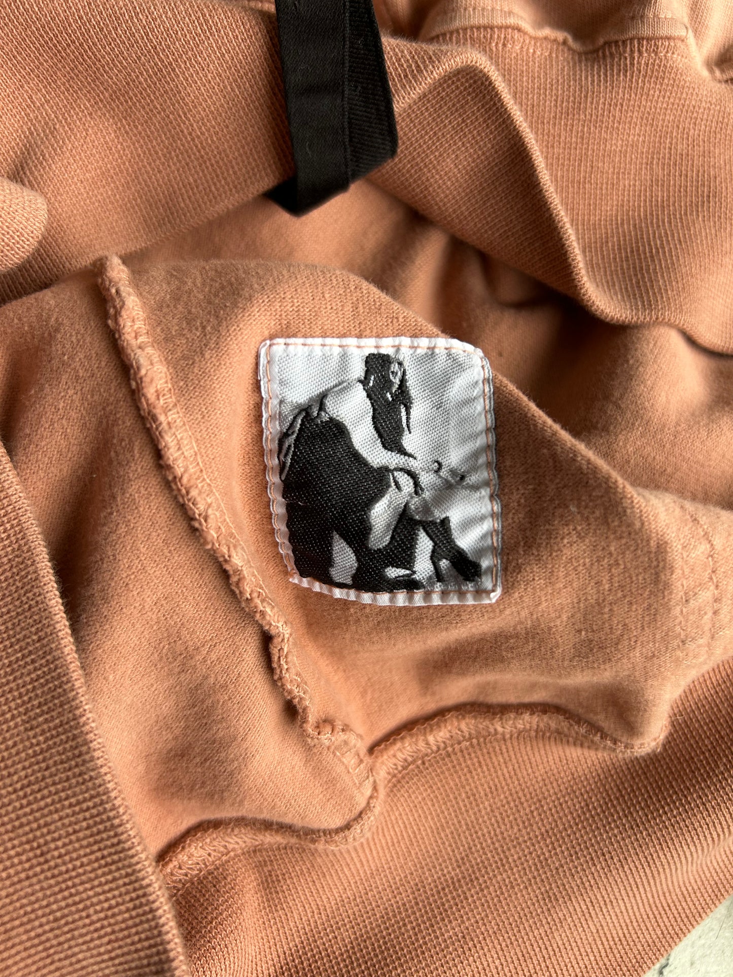 Rick Owens DRKSHDW Dark Pink Zip Up Hoodie (M)