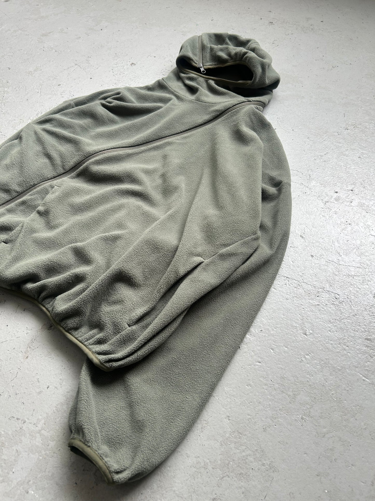 Post Archive Faction 4.0 Center Olive Hoodie (L)
