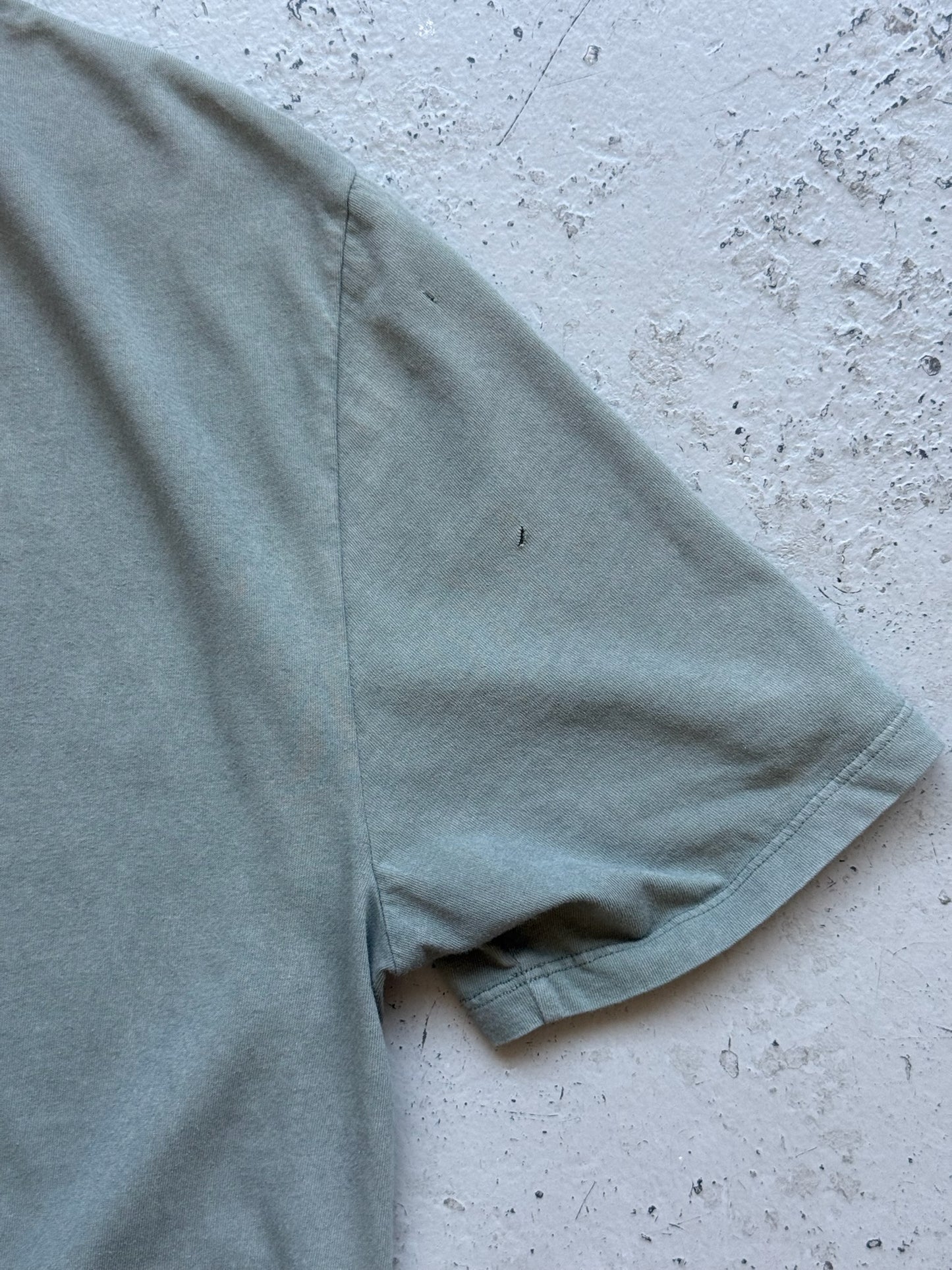 Maison Margiela Faded Green Short Sleeve Shirt (50)