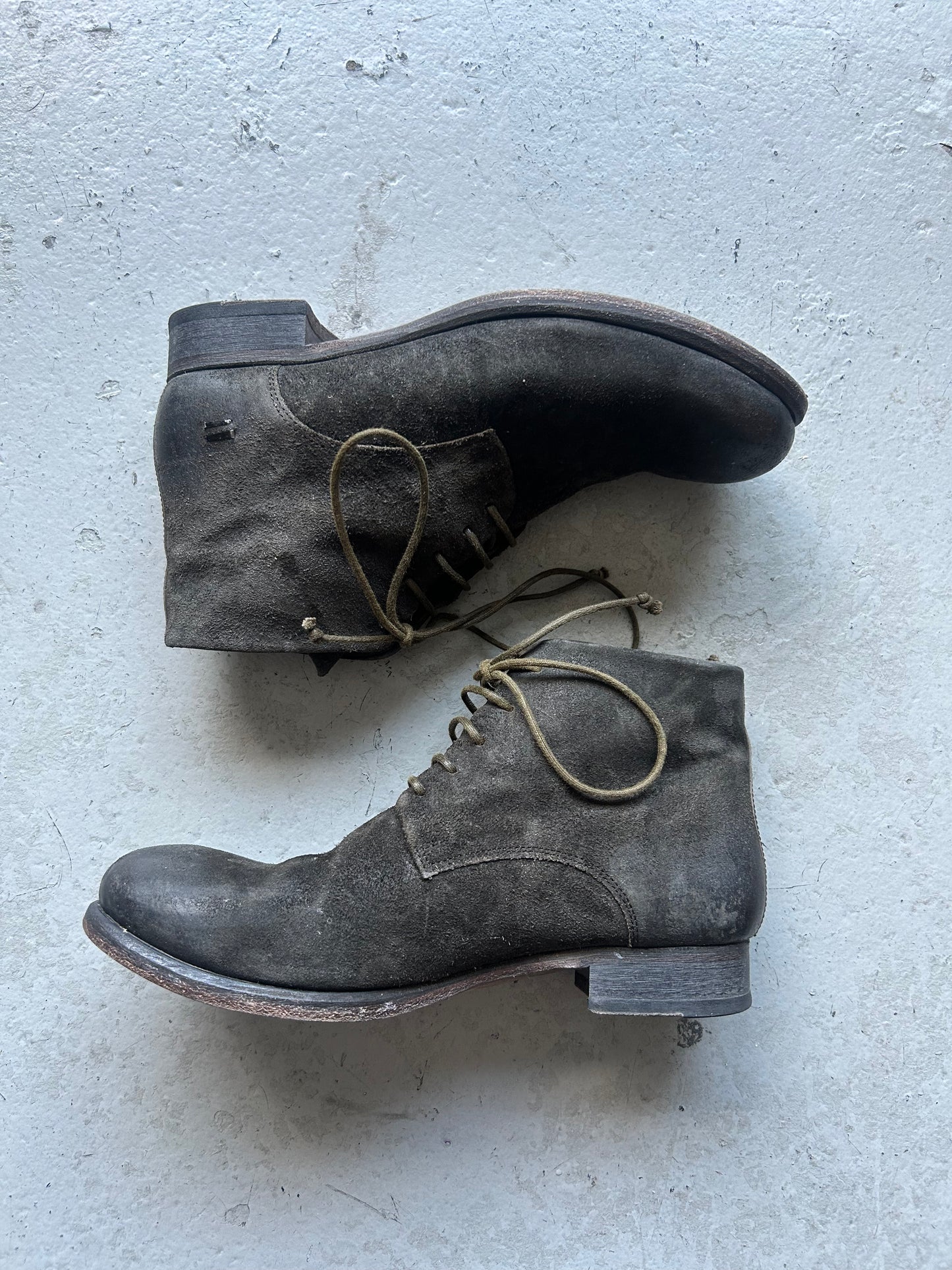 The Last Conspiracy Suede Lace Up Boots (41)