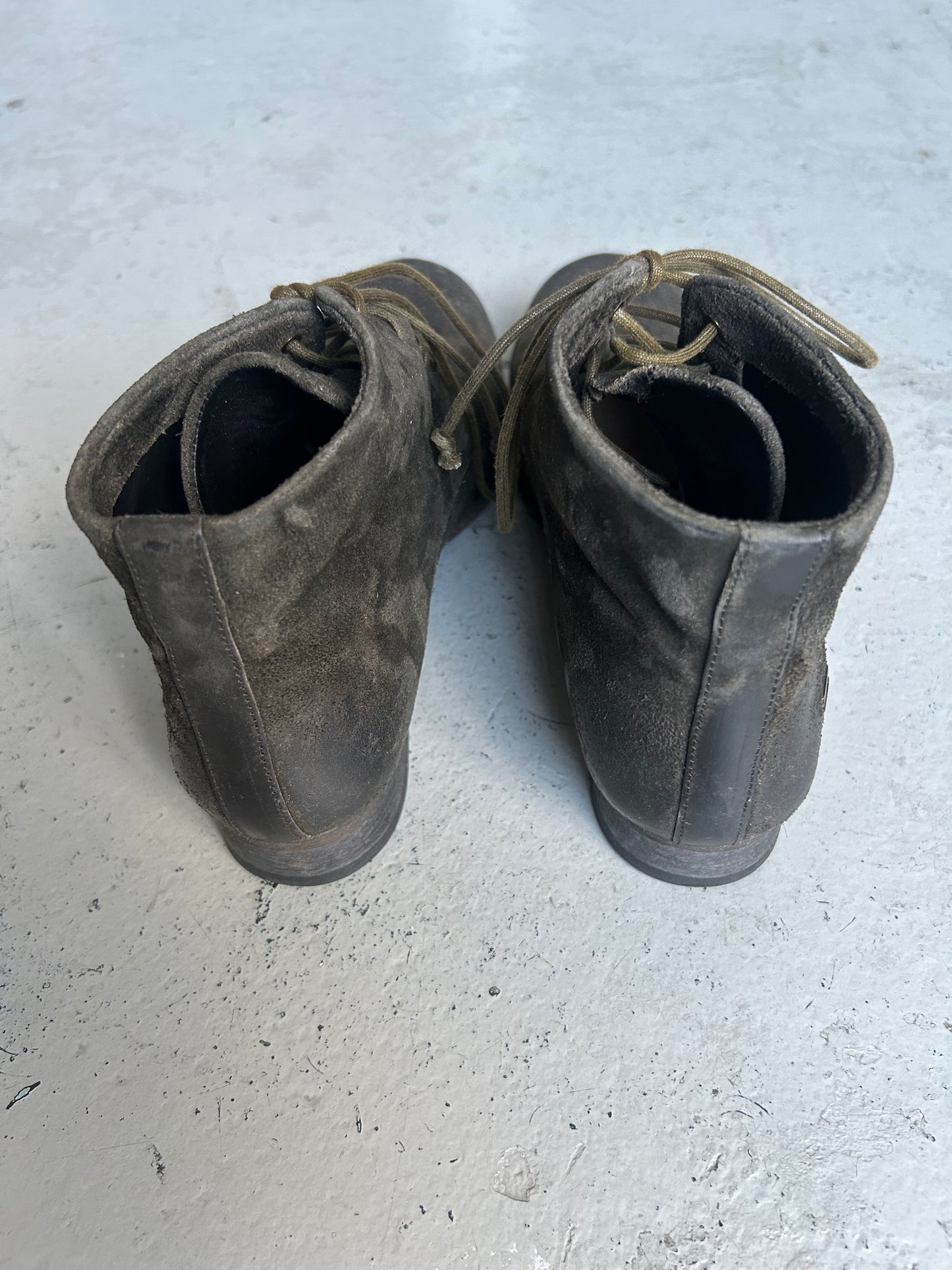 The Last Conspiracy Suede Lace Up Boots (41)