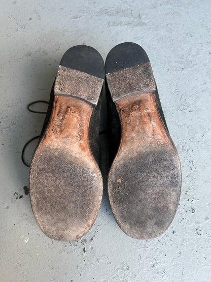 The Last Conspiracy Suede Lace Up Boots (41)