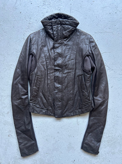 Rick Owens Leather Biker Jacket (44)