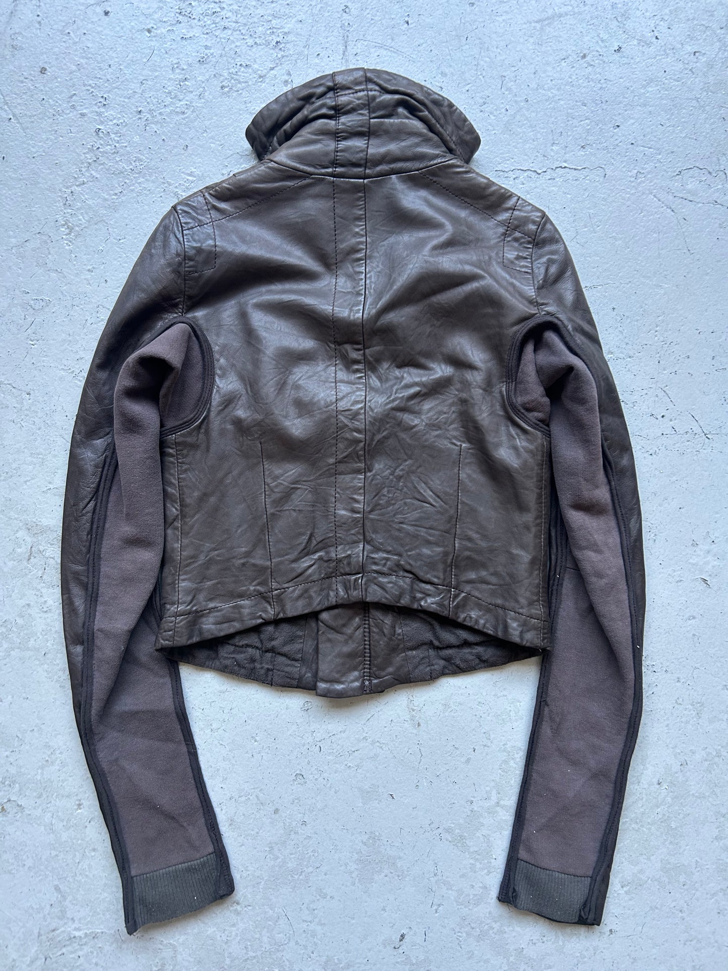 Rick Owens Leather Biker Jacket (44)