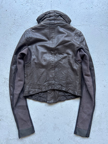 Rick Owens Leather Biker Jacket (44)