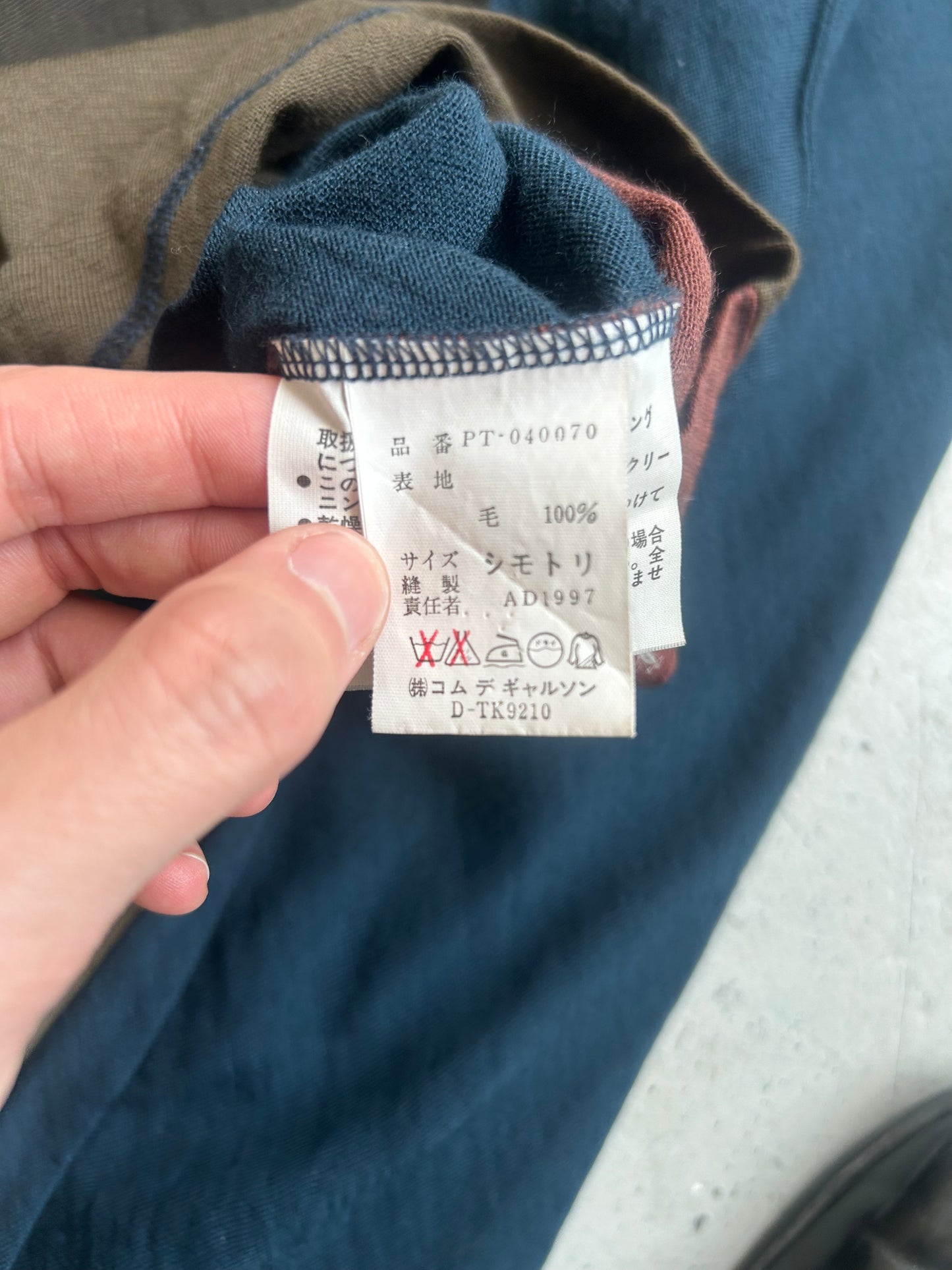 Comme Des Garcons Homme Plus Turtle Neck (M)