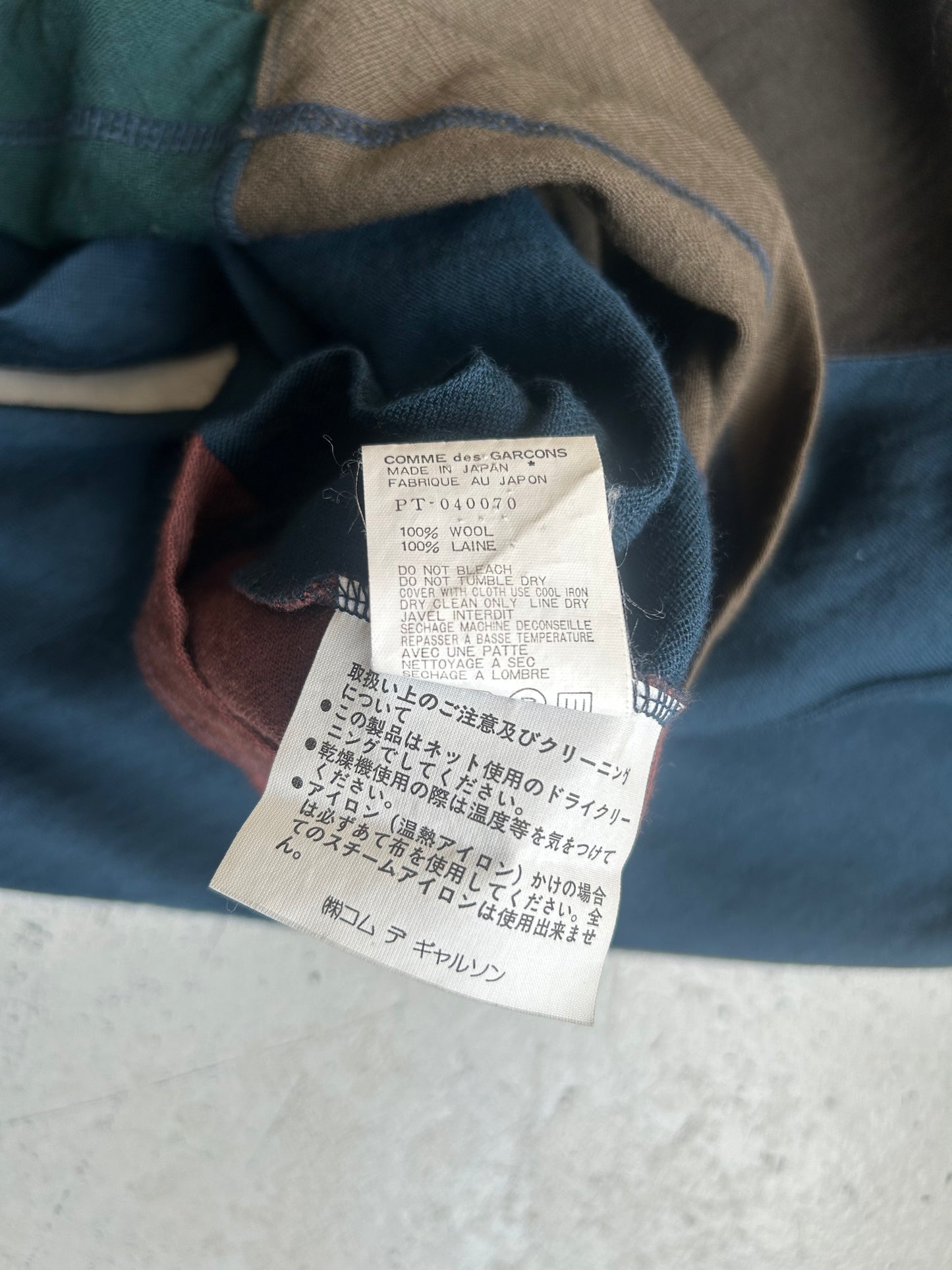 Comme Des Garcons Homme Plus Turtle Neck (M)