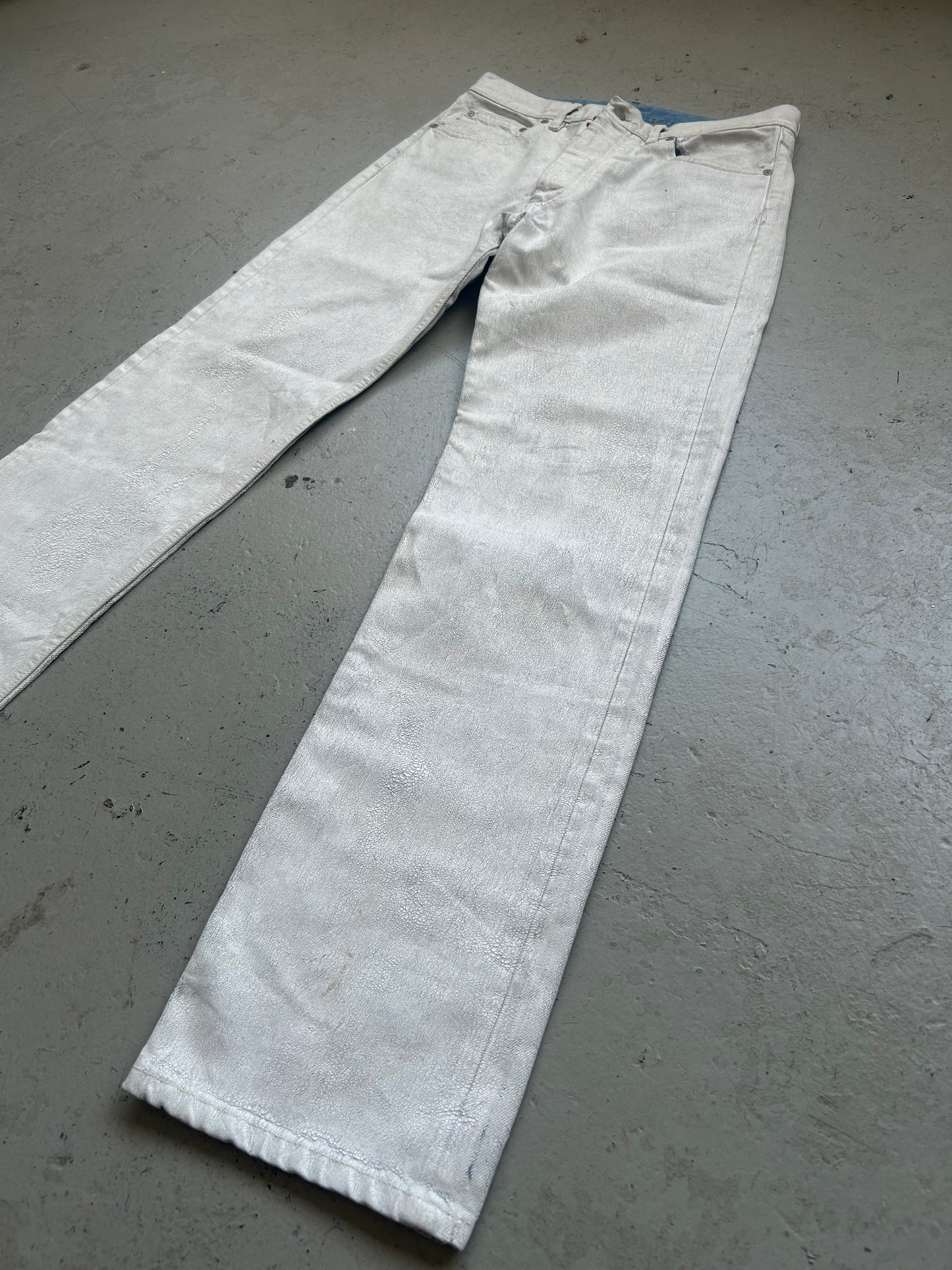 Maison Margiela Bianchetto Painted Jeans (30)