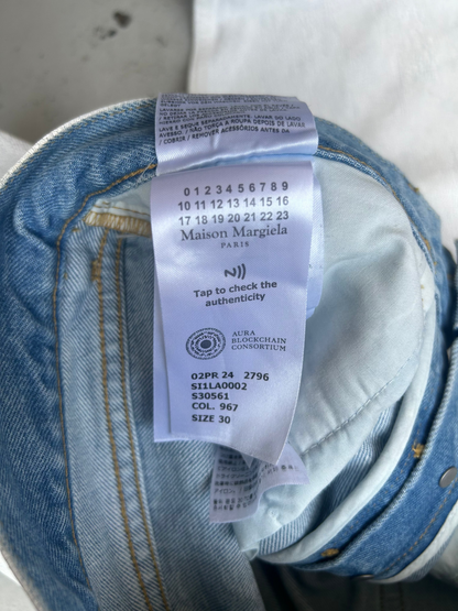Maison Margiela Bianchetto Painted Jeans (30)